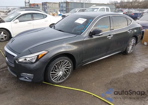 2015 Infiniti Q70L 3.7X z USA, uszkodzony, nr VIN JN1BY1PR1FM830518